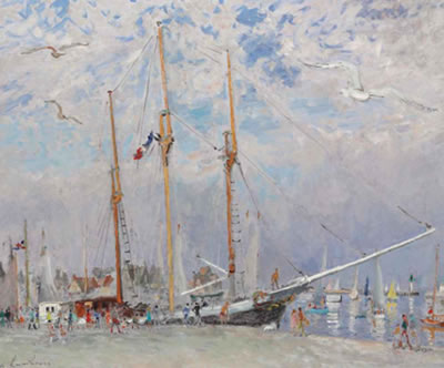 Le Trois mats à Deauville