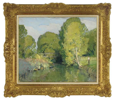 Percheur au Bord de la Rivière by Eugène Schlumberger - Auction record, sale price, and art valuation. Compare with similar artists and explore comparable artworks.