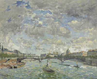 Sample artwork by Frank Myers Boggs (1855 - 1926), known for sea-street-landscape painting, illustration - View similar artists and auction records