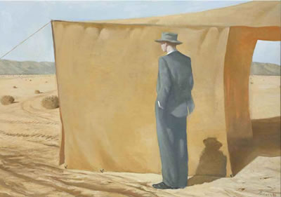 Julio Larraz - artist photo for art wanted listing (New York, NY)