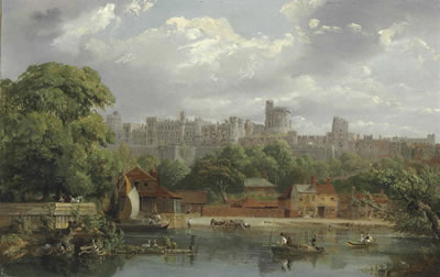 Windsor Castle from the Thames