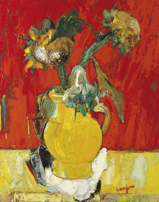 Sample artwork by Bernard Lorjou (1908 - 1986), known for painting and sculpture - View similar artists and auction records