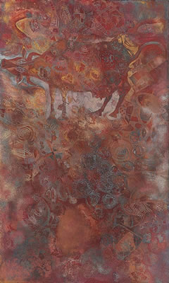 Vaca roja by Francisco Benjamin Lopez Toledo - Auction record, sale price, and art valuation. Compare with similar artists and explore comparable artworks.