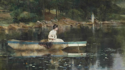 Woman Fishing