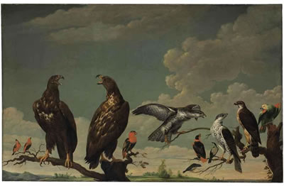 A concert of birds by Paul De Vos - Auction record, sale price, and art valuation. Compare with similar artists and explore comparable artworks.