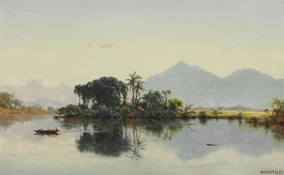 River Scene, Ecuador