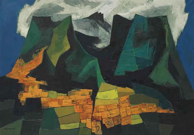 Ciudad de Quito by Oswaldo Guayasamin - Auction record, sale price, and art valuation. Compare with similar artists and explore comparable artworks.
