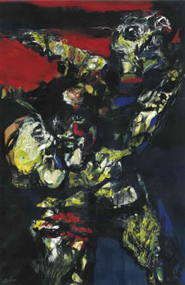 Untitled by Ernesto Deira - Auction record, sale price, and art valuation. Compare with similar artists and explore comparable artworks.