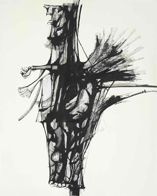 Sample artwork by Aldemir Martins (1922 - 2006), known for painting - View similar artists and auction records