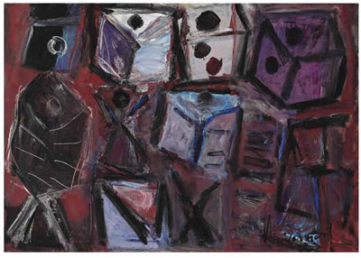 Visão by Ibere Camargo - Auction record, sale price, and art valuation. Compare with similar artists and explore comparable artworks.