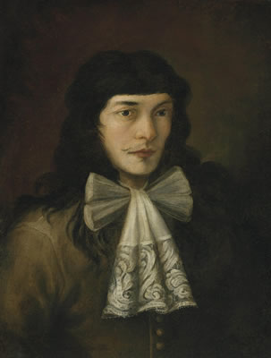 Portrait of Alessandro Magnasco: Self-portrait