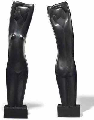 Sample artwork by Chana Orloff (1888 - 1968), known for figurative sculpture, drawing, painting - View similar artists and auction records