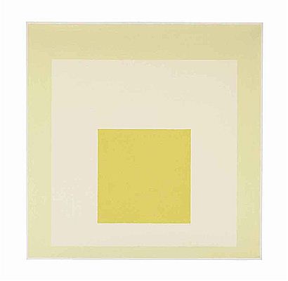 Homage to the Square: White Nimbus