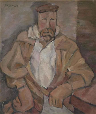 Hombre en la taberna (from the series Los magnÃficos) by Rafael Perez Barradas - Auction record, sale price, and art valuation. Compare with similar artists and explore comparable artworks.