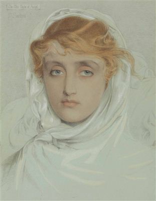 The White Mayde of Avenel by Anthony Frederick Augustus Sandys - Auction record, sale price, and art valuation. Compare with similar artists and explore comparable artworks.