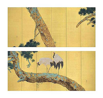 Pine trees and cranes by Taikan Yokoyama - Auction record, sale price, and art valuation. Compare with similar artists and explore comparable artworks.