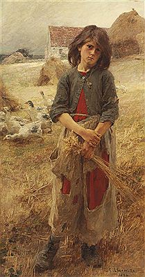 The Little Goose Girl of Mézy