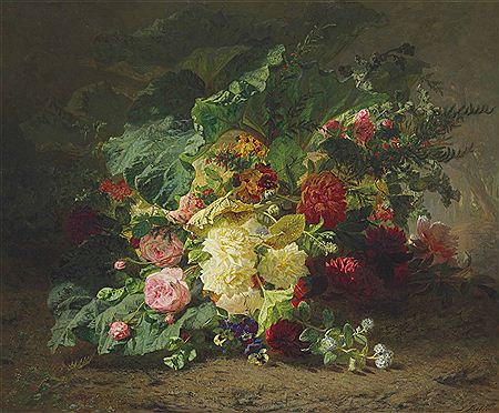 Roses and Wildflowers in a Forest by Jean Baptiste Robie - Auction record, sale price, and art valuation. Compare with similar artists and explore comparable artworks.