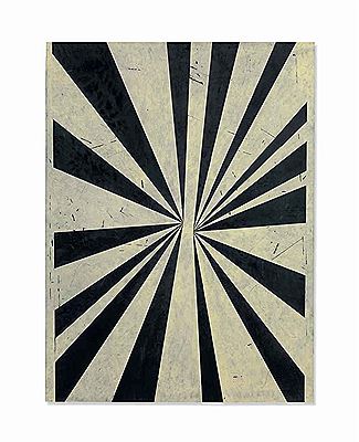 Untitled (Black and Cream Butterfly Negative Middle 633)