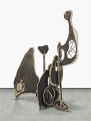 Sample artwork by Aaron Curry (Born 1972), known for monumental site-specific sculpture, public art - View similar artists and auction records