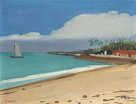 Marinha, Bahia (Série Mar Grande) by Jose Pancetti - Auction record, sale price, and art valuation. Compare with similar artists and explore comparable artworks.