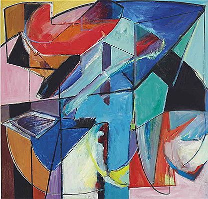 Ecliptic Terrane by John Little - Auction record, sale price, and art valuation. Compare with similar artists and explore comparable artworks.