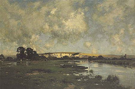 Sample artwork by Jose Weiss (1859 - 1919), known for landscape painting - View similar artists and auction records