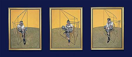 Three Studies of Lucian Freud (3)