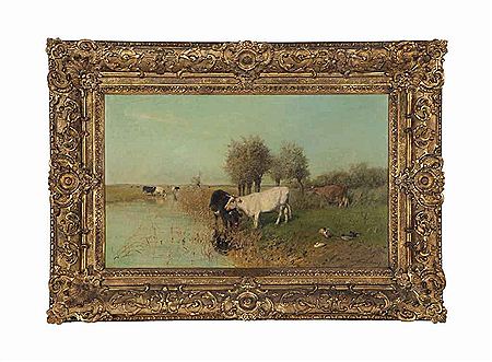 Pasture in sunshine