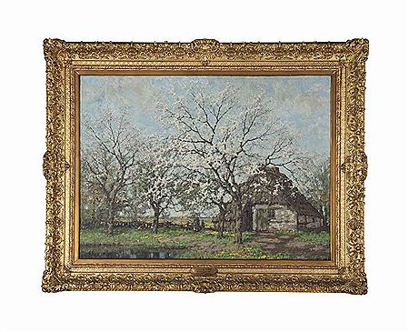 Apple Blossoms by Arnold Marc Gorter - Auction record, sale price, and art valuation. Compare with similar artists and explore comparable artworks.