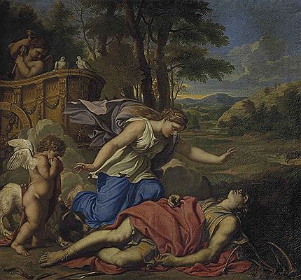 Venus and Adonis by Nicolas Mignard - Auction record, sale price, and art valuation. Compare with similar artists and explore comparable artworks.