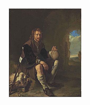 A traveler at rest