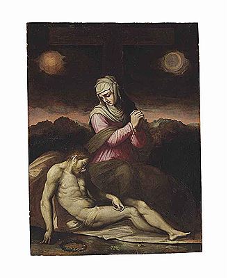 The Pietà by Giorgio Vasari - Auction record, sale price, and art valuation. Compare with similar artists and explore comparable artworks.