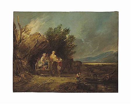 THE MARKET CART by Thomas Barker of Bath - Auction record, sale price, and art valuation. Compare with similar artists and explore comparable artworks.
