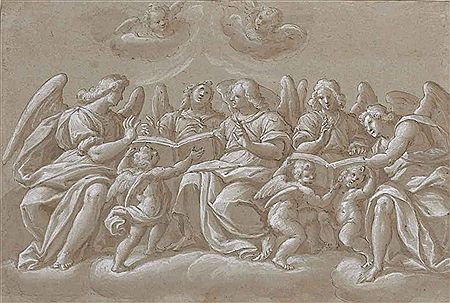 A chorus of angels by Giovanni Mauro della Rovere - Auction record, sale price, and art valuation. Compare with similar artists and explore comparable artworks.