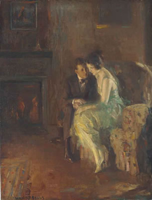 "He Had His Wish. The Hands of Time Had Turned Back" by Walter Biggs - Auction record, sale price, and art valuation. Compare with similar artists and explore comparable artworks.
