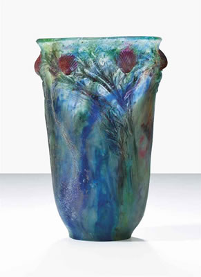 A 'VASE HIPPOCAMPE', CIRCA 1912-1917 by François Decorchemont - Auction record, sale price, and art valuation. Compare with similar artists and explore comparable artworks.