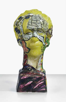SELF PORTRAIT - YELLOW PAINTED, 1997