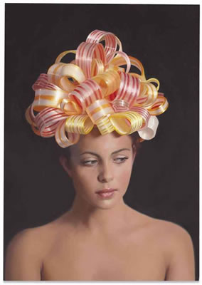 Ribbon Candy Portrait