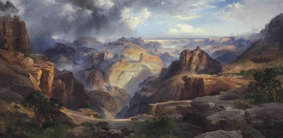 The Grand Canyon of the Colorado by Thomas Moran - Auction record, sale price, and art valuation. Compare with similar artists and explore comparable artworks.