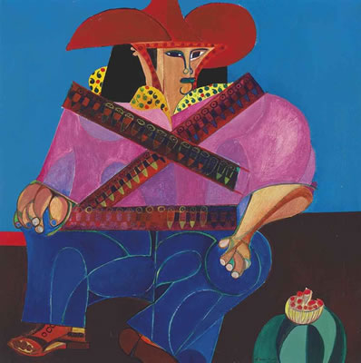 UNTITLED by Aldemir Martins - Auction record, sale price, and art valuation. Compare with similar artists and explore comparable artworks.