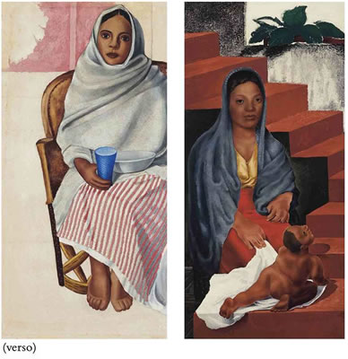 MADONNA (DOUBLE-SIDED WORK) by Julio Castellanos - Auction record, sale price, and art valuation. Compare with similar artists and explore comparable artworks.