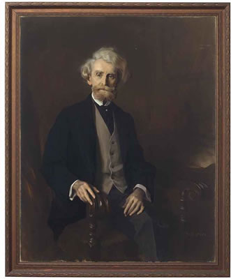 Portrait of William Andrews Clark (1839-1925) by Tade (Thadeus) Styka - Auction record, sale price, and art valuation. Compare with similar artists and explore comparable artworks.