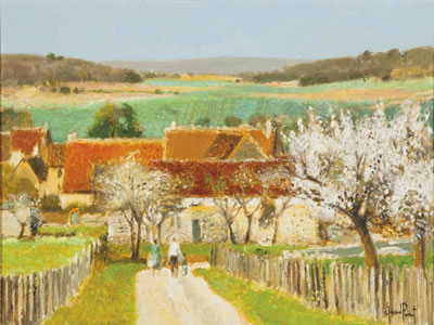 L'Entrie du Village au Printemps
