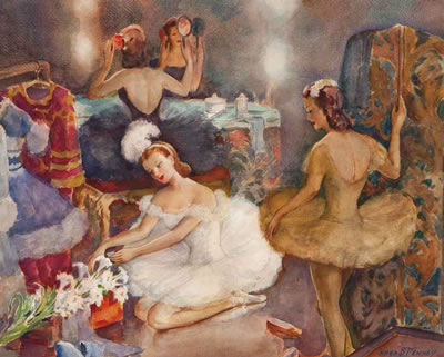 Ballerinas; and two companion works