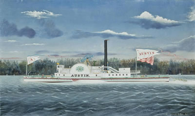 The Steamboat Austin, 1853