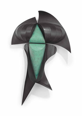 Sample artwork by John Newman (Born 1952), known for mixed-media tabletop object sculpture, educator - View similar artists and auction records