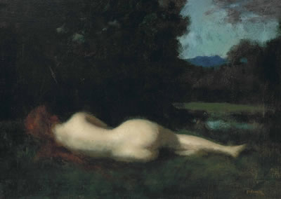 Nymphe couchée. Grand réplique. by Jean-Jacques Henner - Auction record, sale price, and art valuation. Compare with similar artists and explore comparable artworks.
