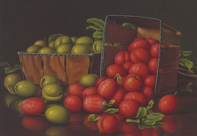 Red and Green Plums