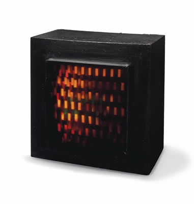 Boite lumineuse a écran strié no. 22